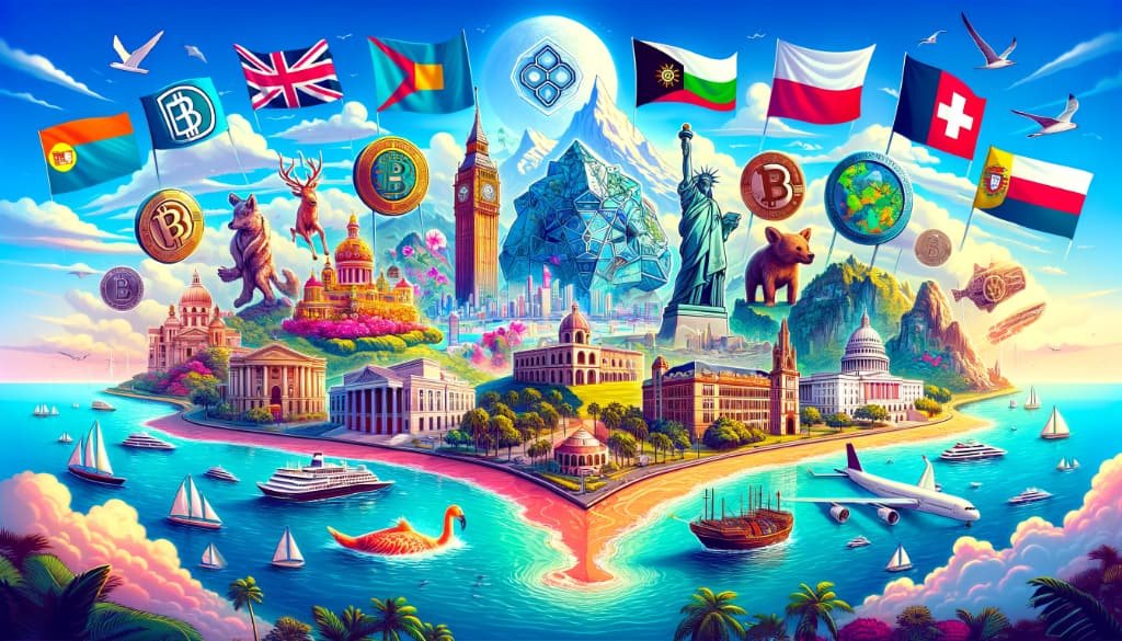 0% Crypto Tax Havens: Top 7 Countries for Investors 1 Global Crypto Havens Montage