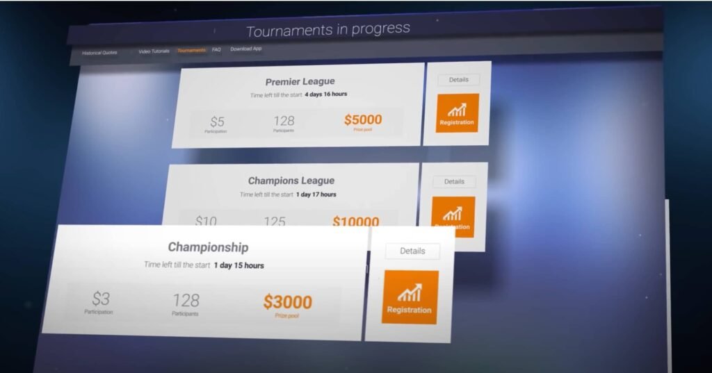 IQ Option tournaments – try to win them | Contest rules 2 iqoption tournaments in progress join them